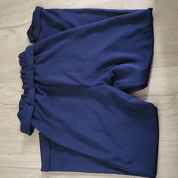 Blue baggie dress pants - Picture 2 of 2